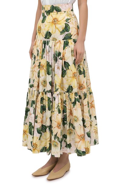 Хлопковая юбка DOLCE & GABBANA, арт. F4A8QT/HS5IA, фото 3