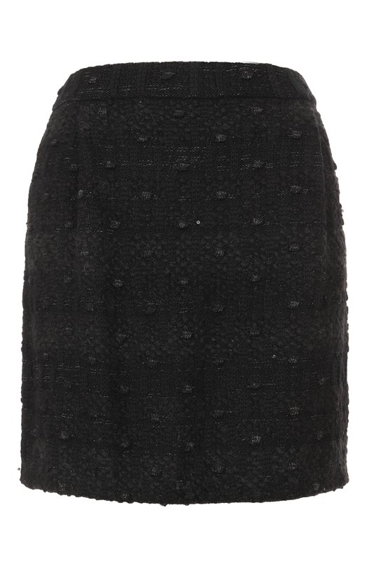 Шерстяная юбка AND the brand W26-SK050-1002-900 Чёрный W26-SK050-1002-900