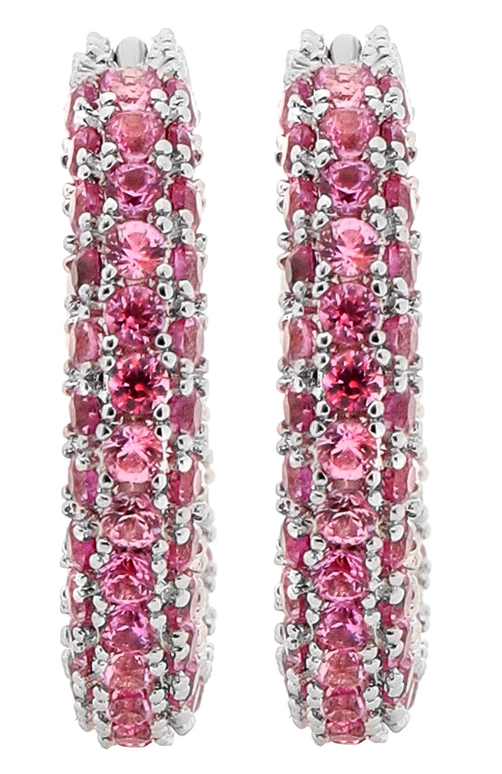 Серьги LUV AJ розового цвета по цене 10900 руб., арт. CC22-E-PAH-P-S, фото 1 Серьги LUV AJ, арт. CC22-E-PAH-P-S, фото 1