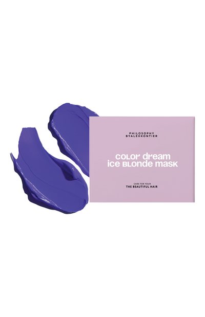 Маска color dream ice blonde mask (200ml) PHILOSOPHY BY ALEX KONTIER бесцветного цвета по цене 4990 руб., арт. 4610030822570, фото 3 Маска color dream ice blonde mask (200ml) PHILOSOPHY BY ALEX KONTIER, арт. 4610030822570, фото 3