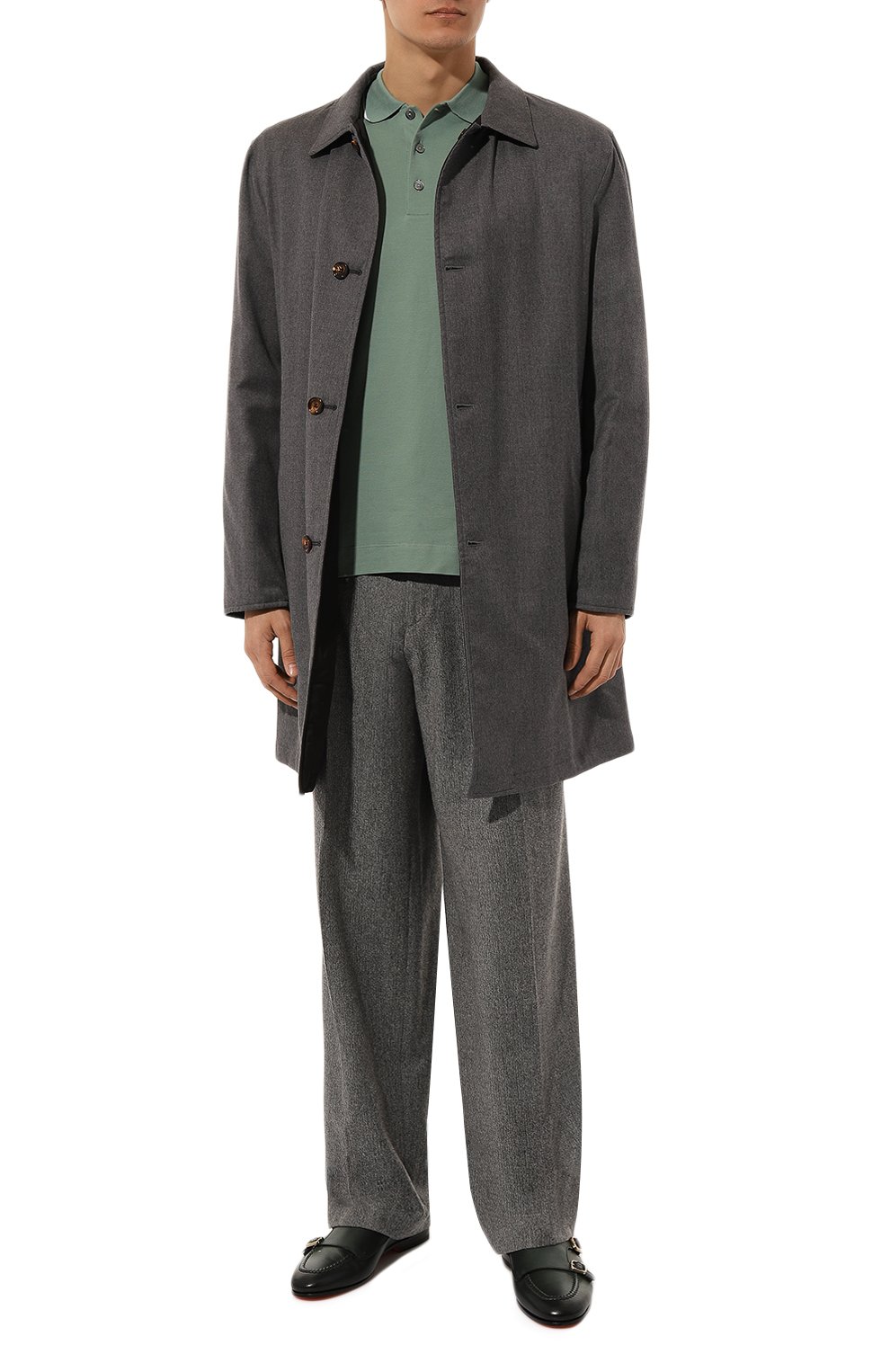 Хлопковое поло ZEGNA светло-зеленого цвета по цене 49950 руб., арт. UD358A7/D746, фото 2 Хлопковое поло ZEGNA, арт. UD358A7/D746, фото 2