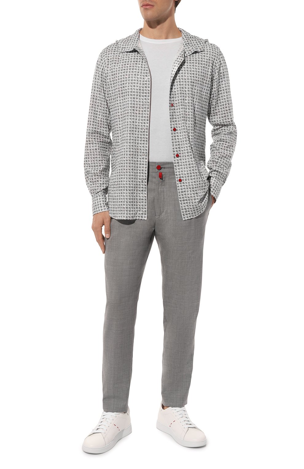 Шерстяные брюки KITON, арт. UP1LACK03711, фото 2