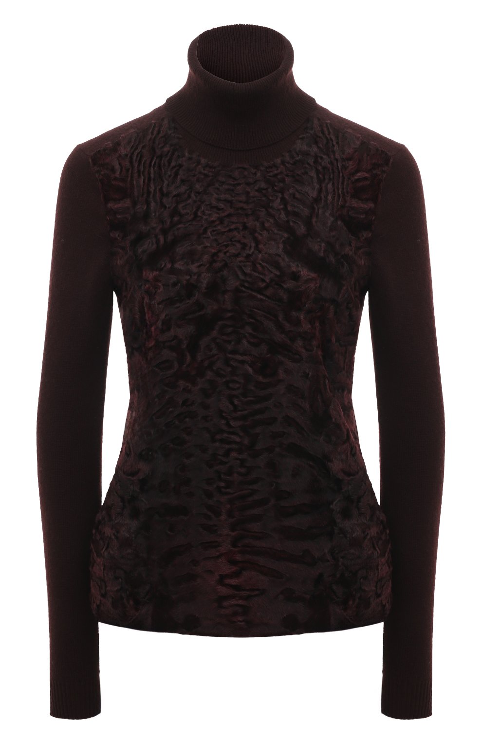 Водолазка из кашемира и каракульчи GUCCI, арт. 363872 XW473, фото 1