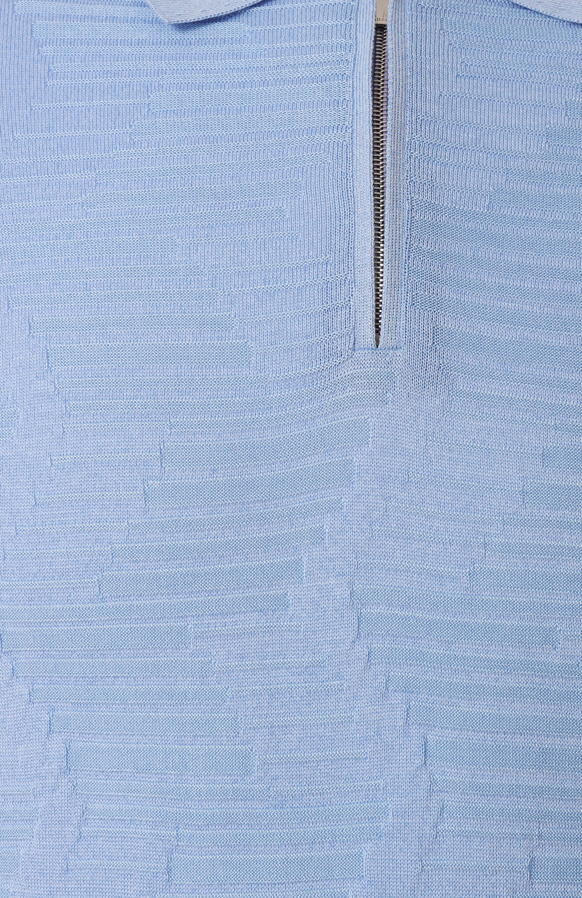 Поло из шелка и хлопка ZILLI, арт. KZP002M0142VTNW00, фото 6