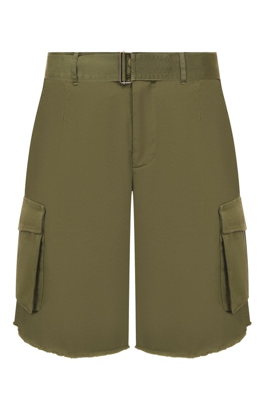 Хлопковые шорты Laneus S6LAMASH091 Хаки S6LAMASH091