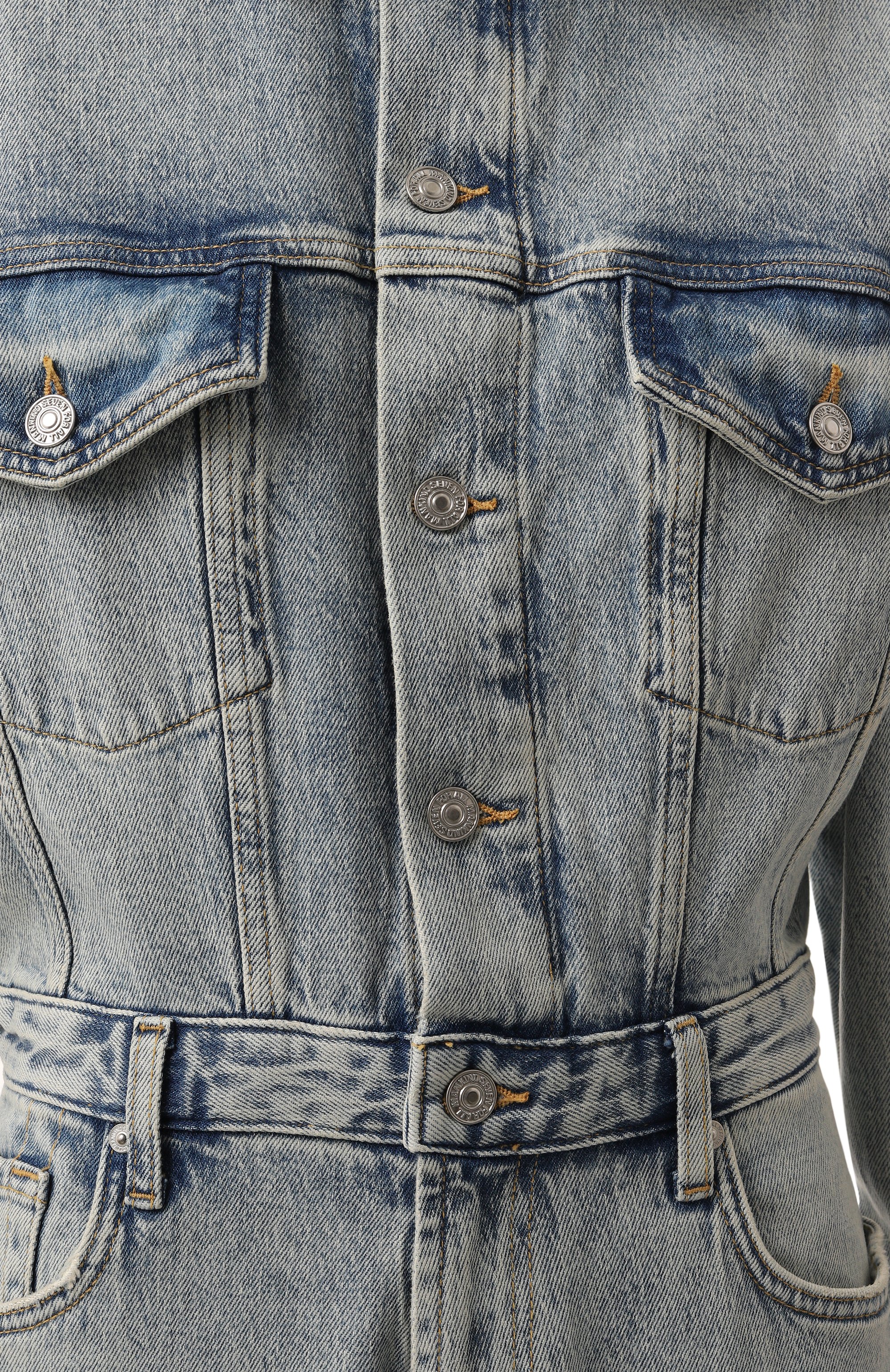 Джинсовый комбинезон 7 FOR ALL MANKIND, арт. JSRUC650SH, фото 5