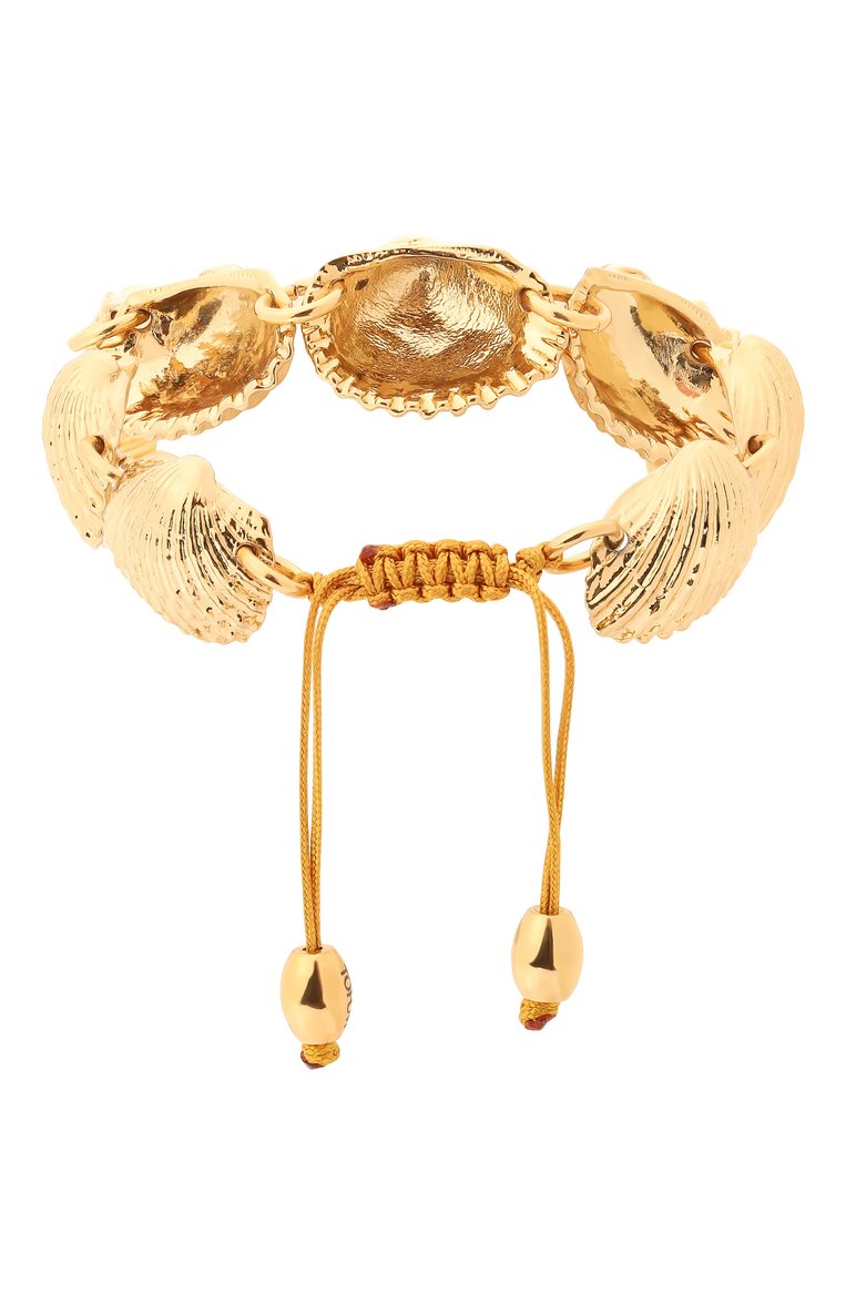 Женский браслет TOHUM золотого цвета, арт. THMSHL BRACELET BCH 01 | Фото 3 (Региональные ограничения белый список (Axapta Mercury): Не проставлено; Нос: Не проставлено; Материал: Металл)