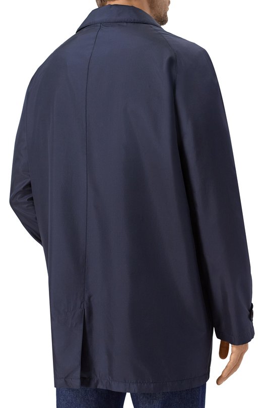 Шелковый плащ MVST M26.CSM.0401/TSG0-SILK Синий  M26.CSM.0401/TSG0-SILK Фото 4