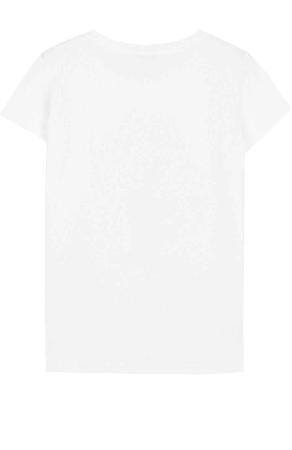 Хлопковая футболка с принтом и пайетками SIMONETTA, арт. 1I8191/IX100/12-16, фото 2