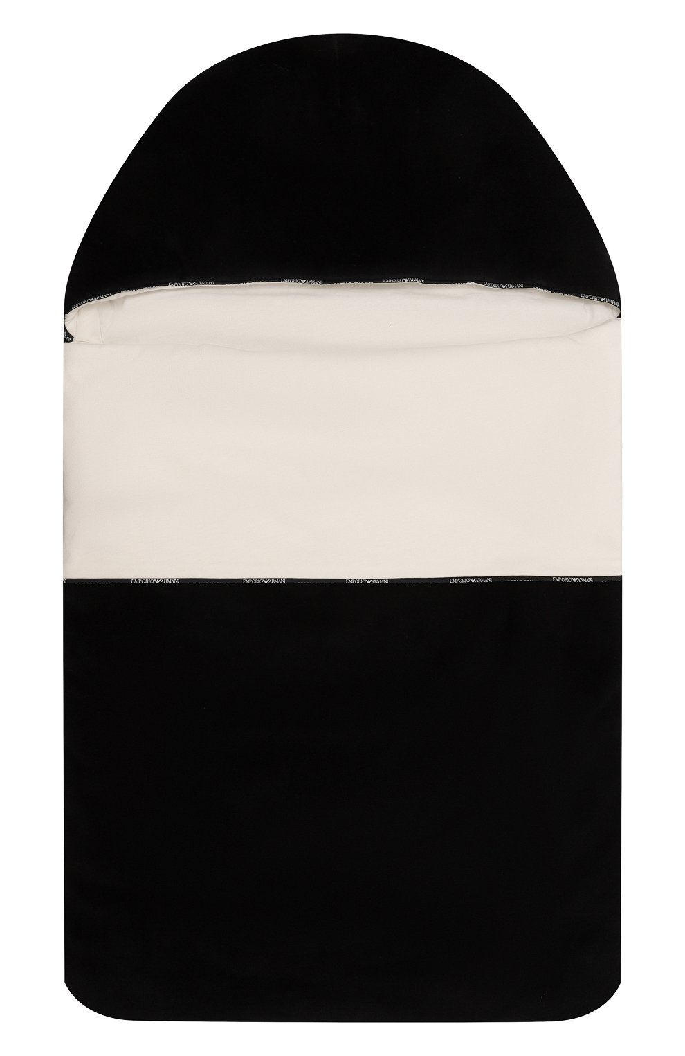 Хлопковый конверт EMPORIO ARMANI темно-синего цвета по цене 30750 руб., арт. 6DNB04/NJ0YZ, фото 1 Хлопковый конверт EMPORIO ARMANI, арт. 6DNB04/NJ0YZ, фото 1