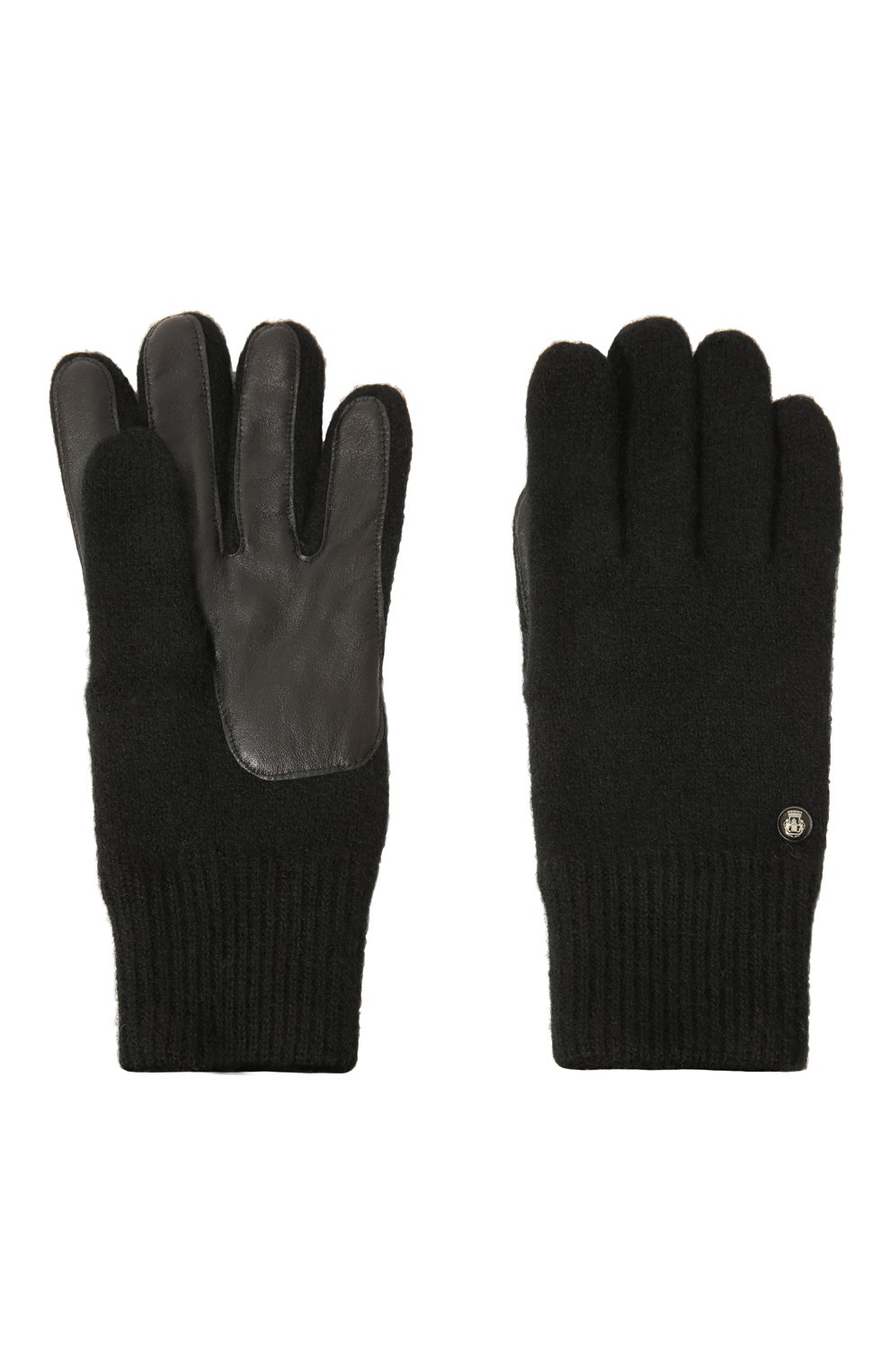 Шерстяные перчатки с кожаной отделкой ROECKL, арт. 21013-502, фото 2