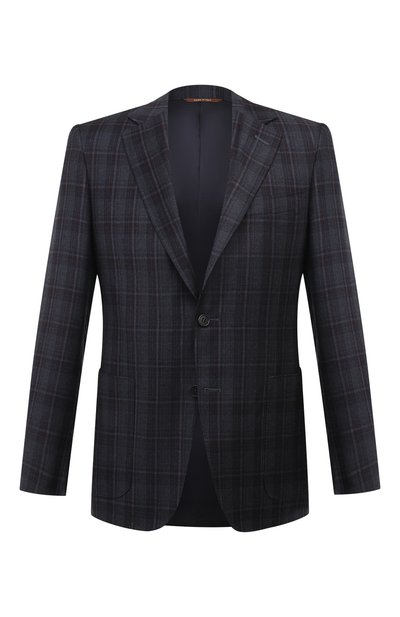 Мужской шерстяной пиджак CANALI, арт. 11288/BF00285