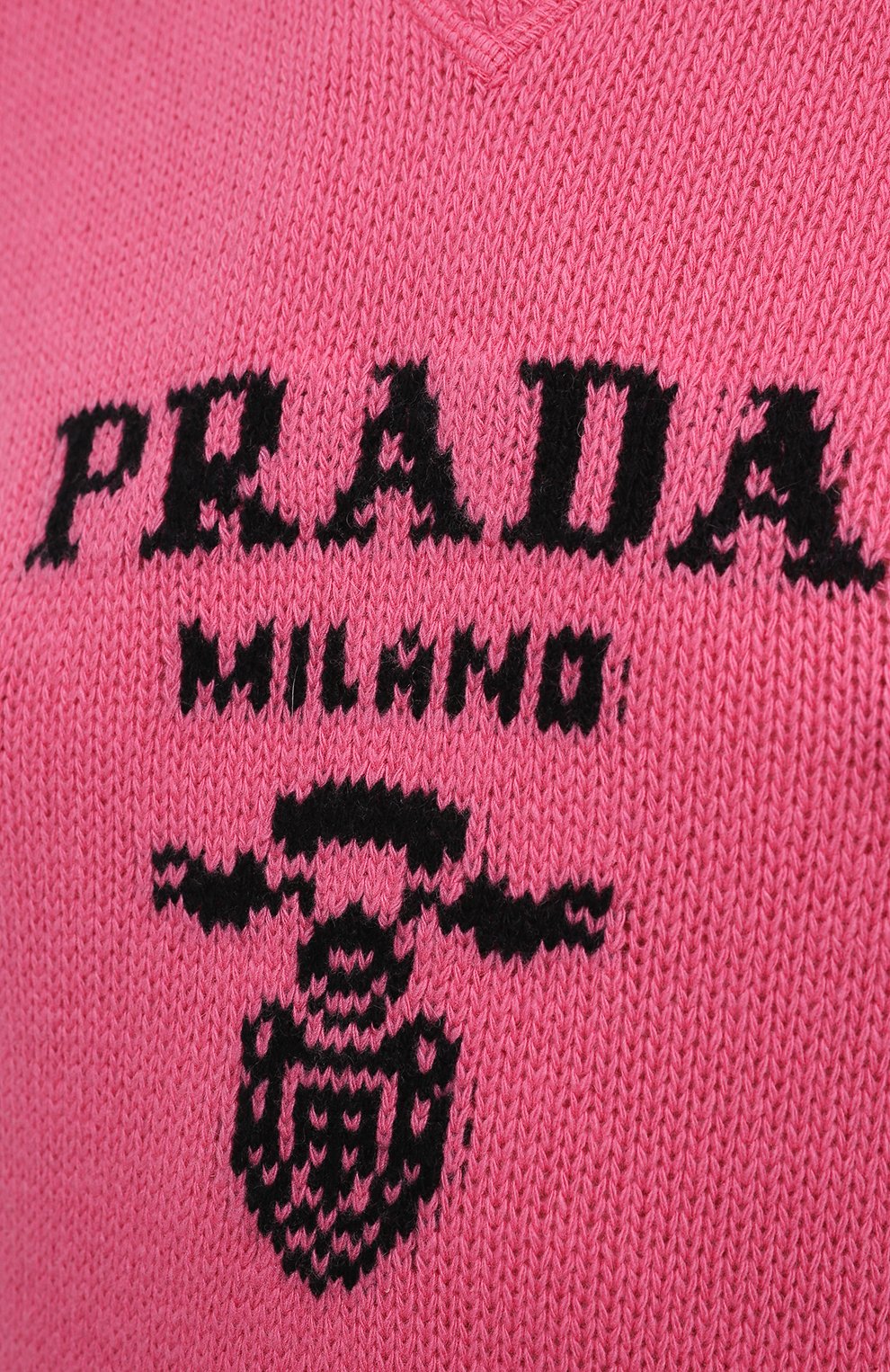 Свитер из шерсти и кашемира PRADA, арт. P24G1V-1YMW-F0442-211, фото 5