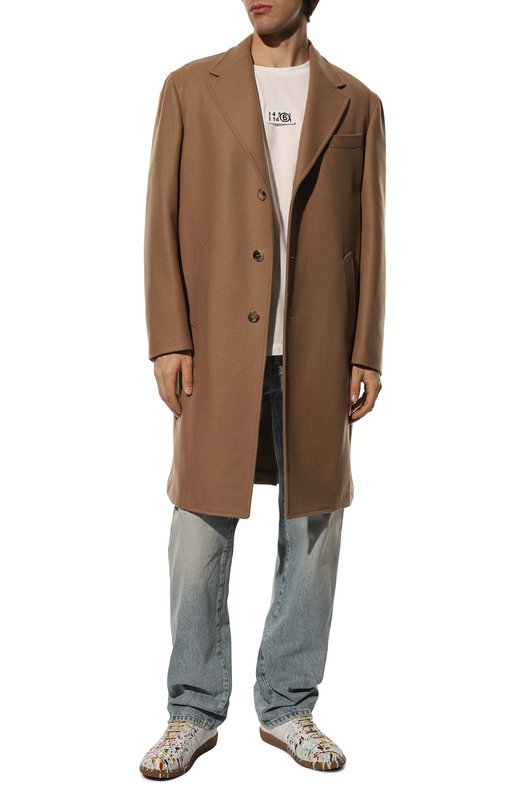 Кожаные кеды Replica Maison Margiela S57WS0240/P1892 Белый  S57WS0240/P1892 Фото 2