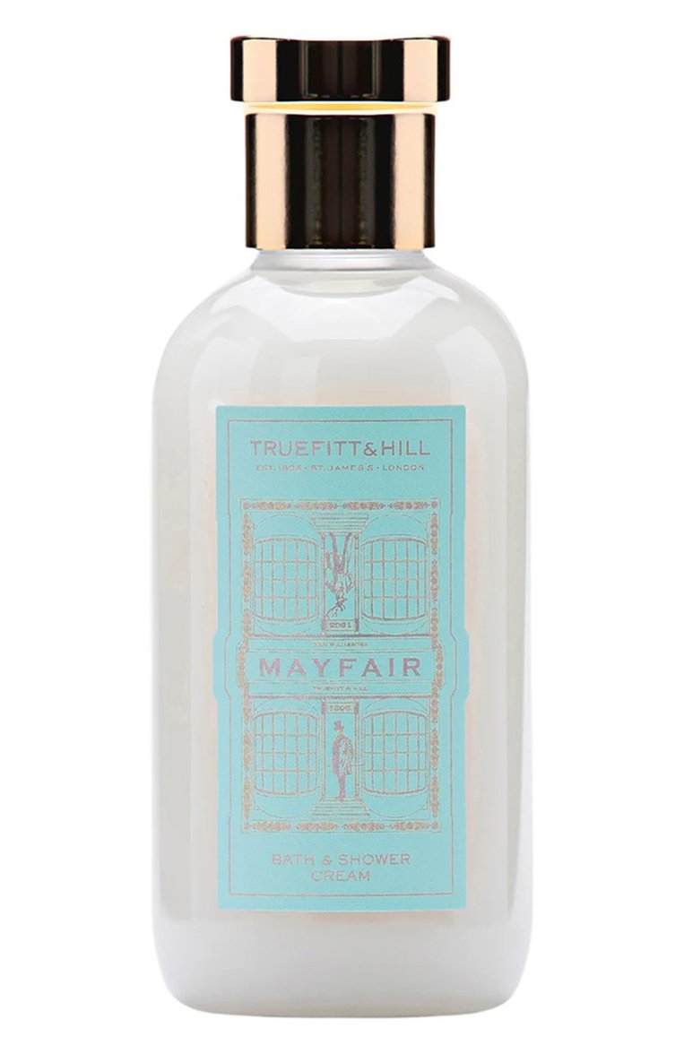 Мужского крем для ванны и душа mayfair (200ml) TRUEFITT AND HILL бесцветного цвета, арт. 01139 | Фото 1 (Косметика кросс-кт: Уход М; Нос: Не проставлено; Тип продукта: Кремы; Региональные ограничения белый список (Axapta Mercury): Не проставлено)