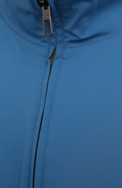 Двусторонний бомбер LORO PIANA бирюзового цвета по цене 222000 руб., арт. FAF8466, фото 5 Двусторонний бомбер LORO PIANA, арт. FAF8466, фото 5