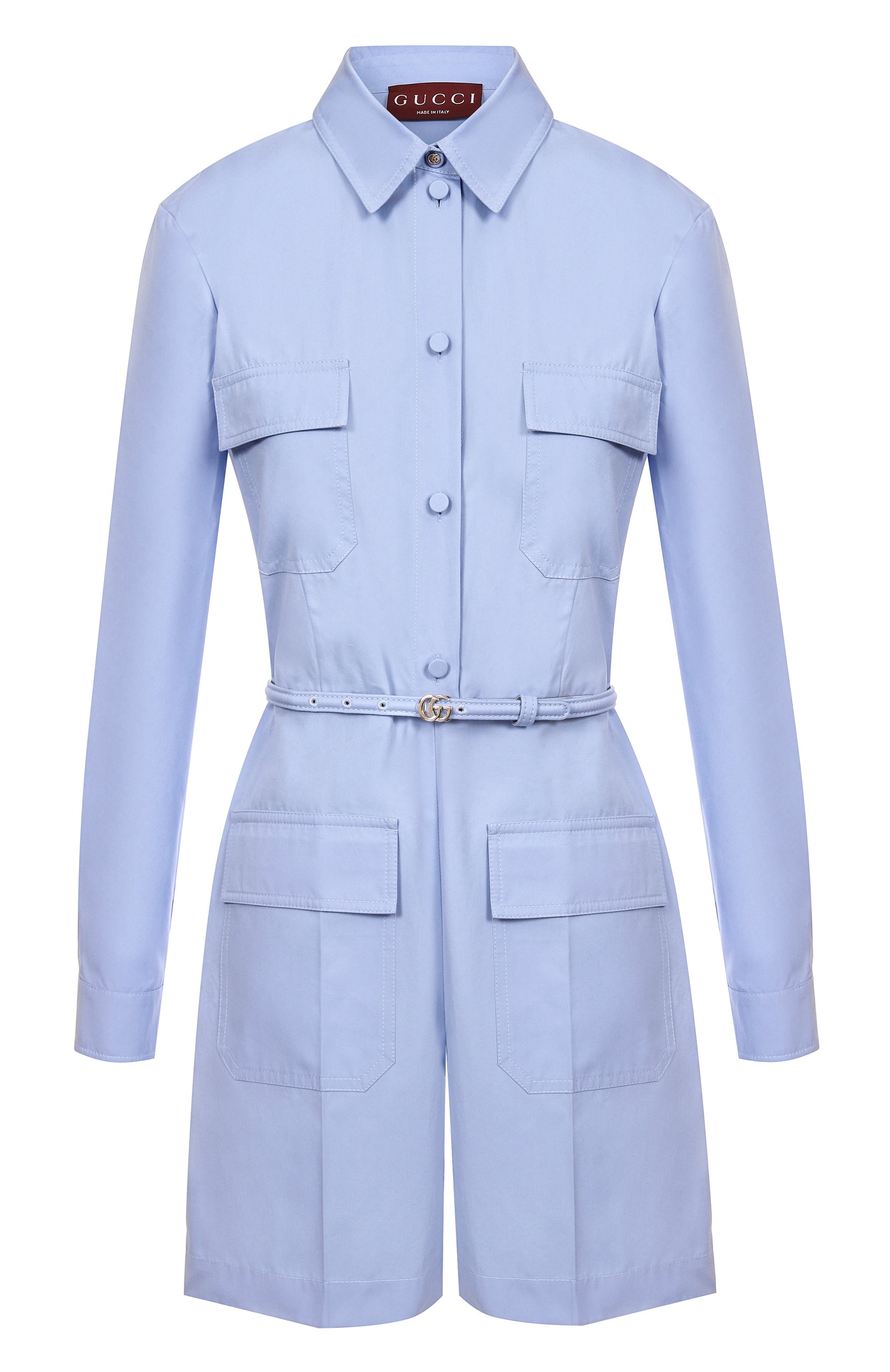 Хлопковый комбинезон GUCCI, арт. 814058/Z8BYV, фото 1