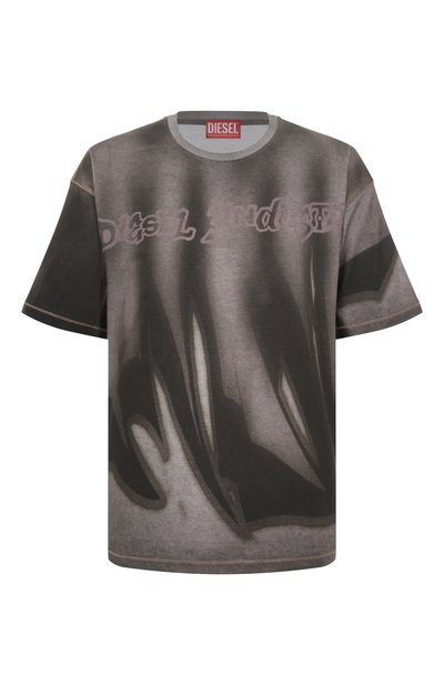 Мужская хлопковая футболка DIESEL, арт. A21623/0BKBY