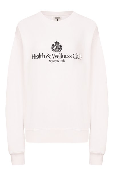 Женский хлопковый свитшот SPORTY AND RICH, арт. ST098712241WH01