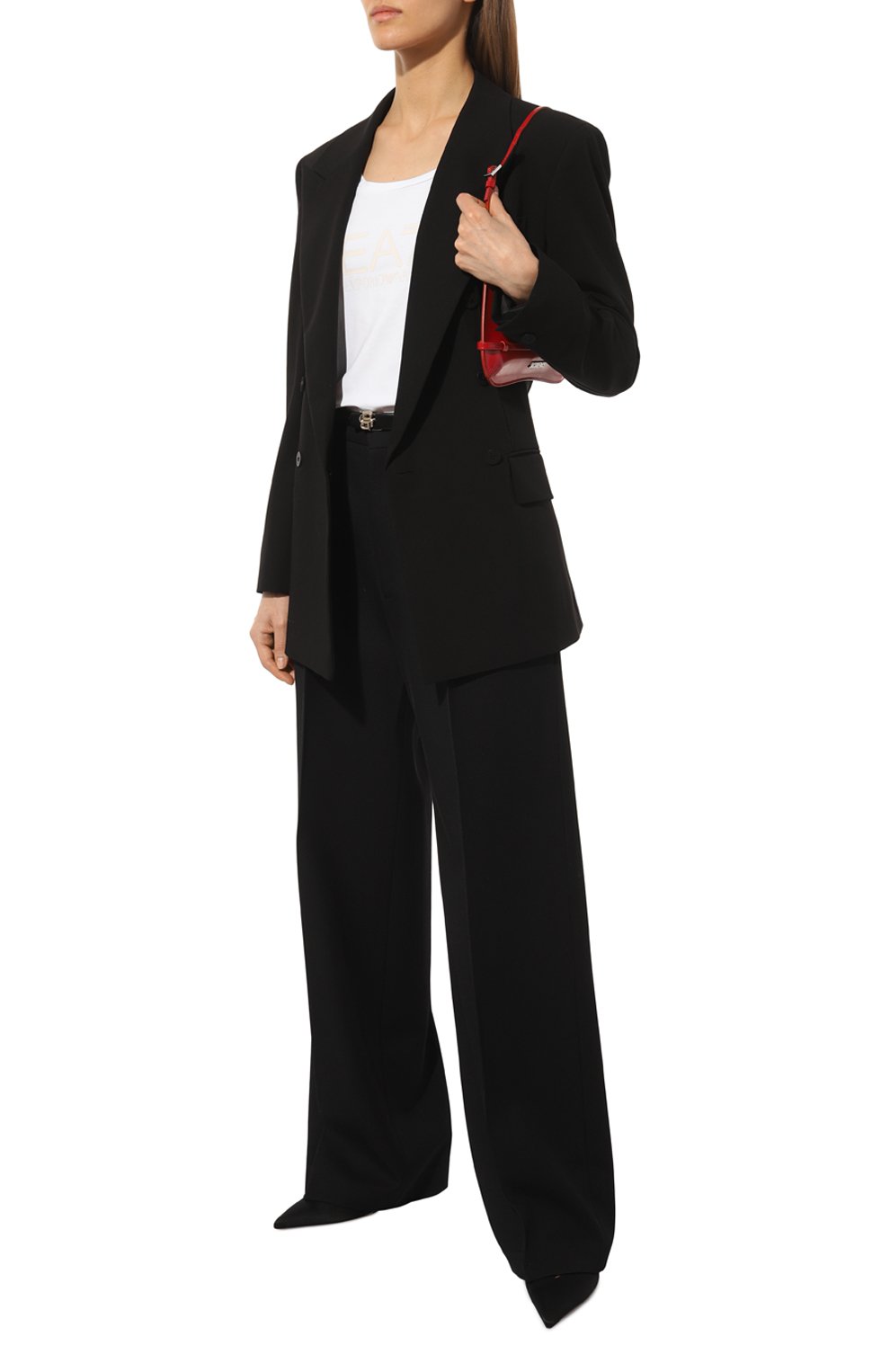 Хлопковая футболка EA7, арт. 8NTT66/TJFKZ, фото 2