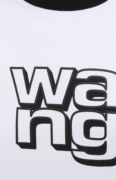 Хлопковая футболка ALEXANDERWANG.T, арт. 4CC2201125, фото 5
