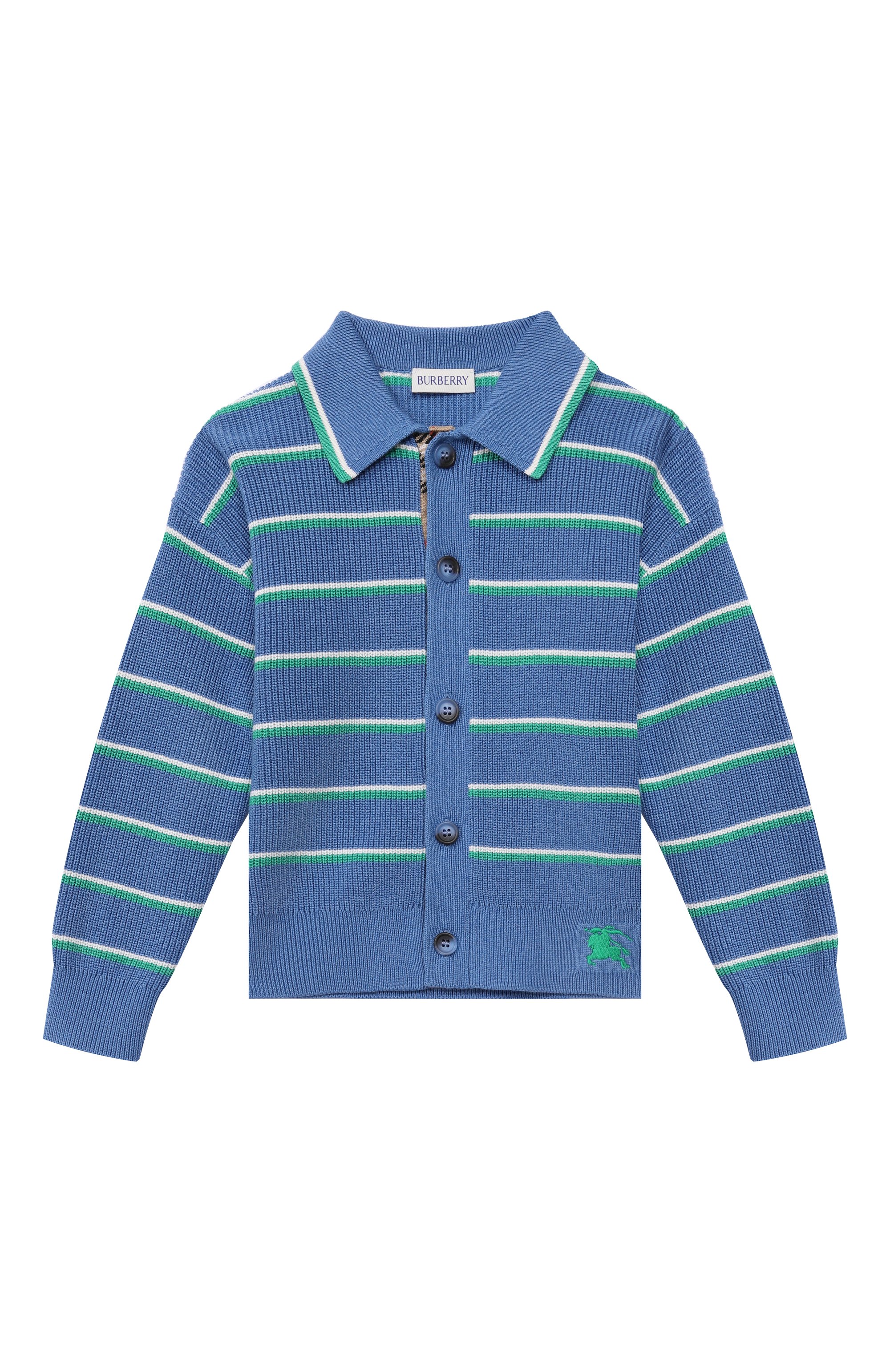 Кардиган из хлопка и шерсти BURBERRY, арт. 8117639, фото 1