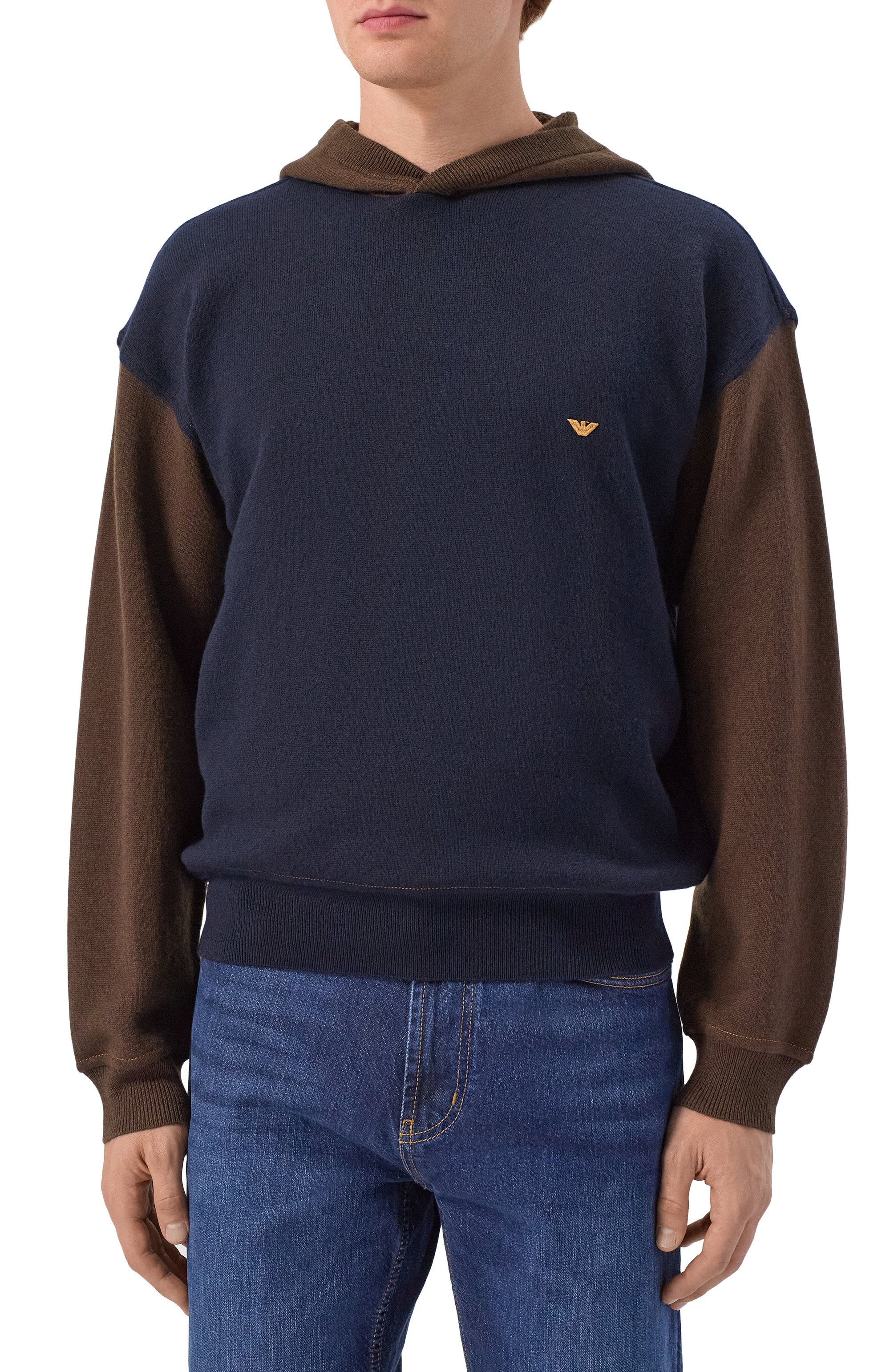 Шерстяное худи EMPORIO ARMANI, арт. EM002020/AF19444, фото 3