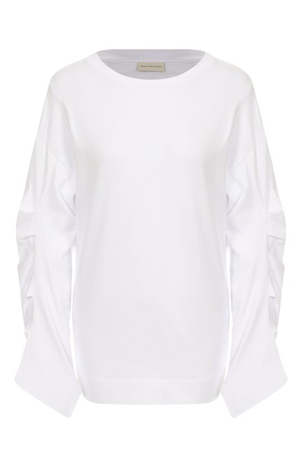 Женский хлопковый лонгслив DRIES VAN NOTEN, арт. 011110-2603-001