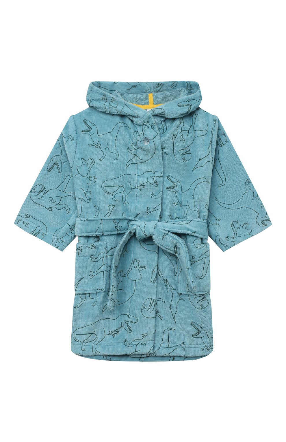 Хлопковый халат SANETTA зеленого цвета по цене 11800 руб., арт. 233122, фото 1 Хлопковый халат SANETTA, арт. 233122, фото 1