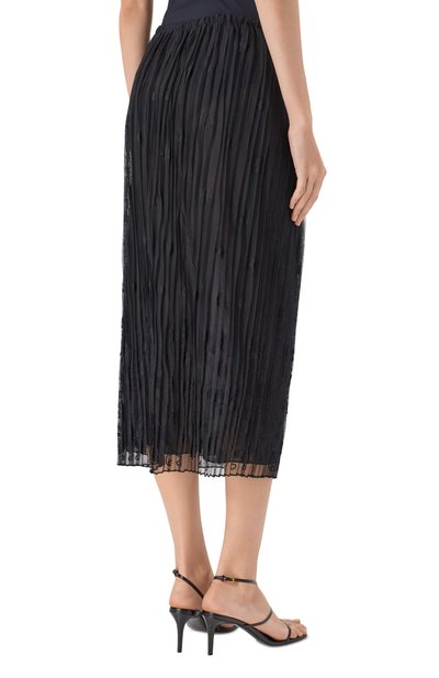 Плиссированная юбка TOTEME, арт. 253-WRB0292-FB0431, фото 4