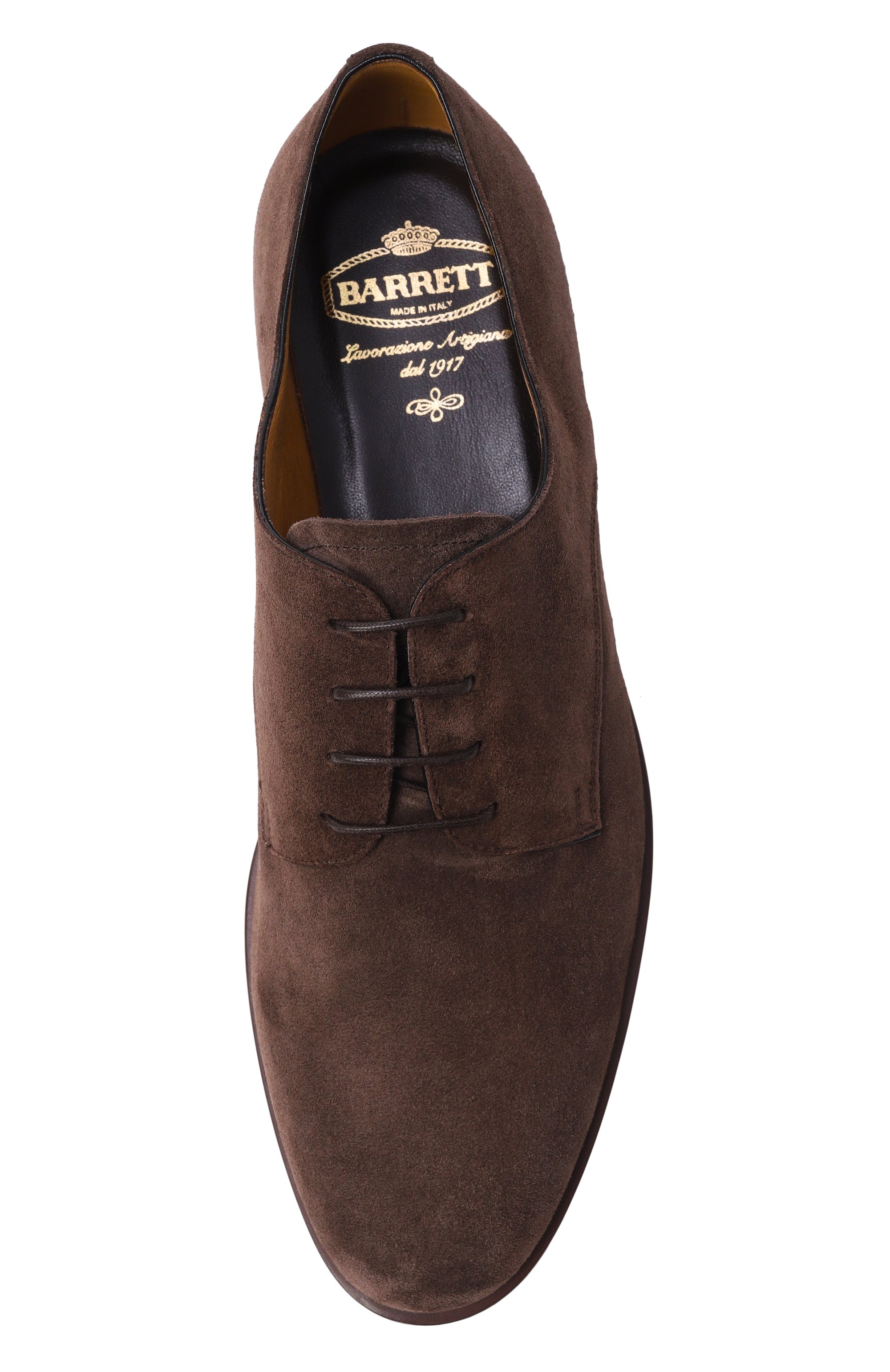 Замшевые дерби BARRETT, арт. 261U043.2/LIGHT CASHEMERE, фото 5