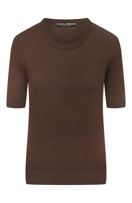 Женский пуловер из вискозы и хлопка DOLCE & GABBANA, арт. FXG26T/JFMEB