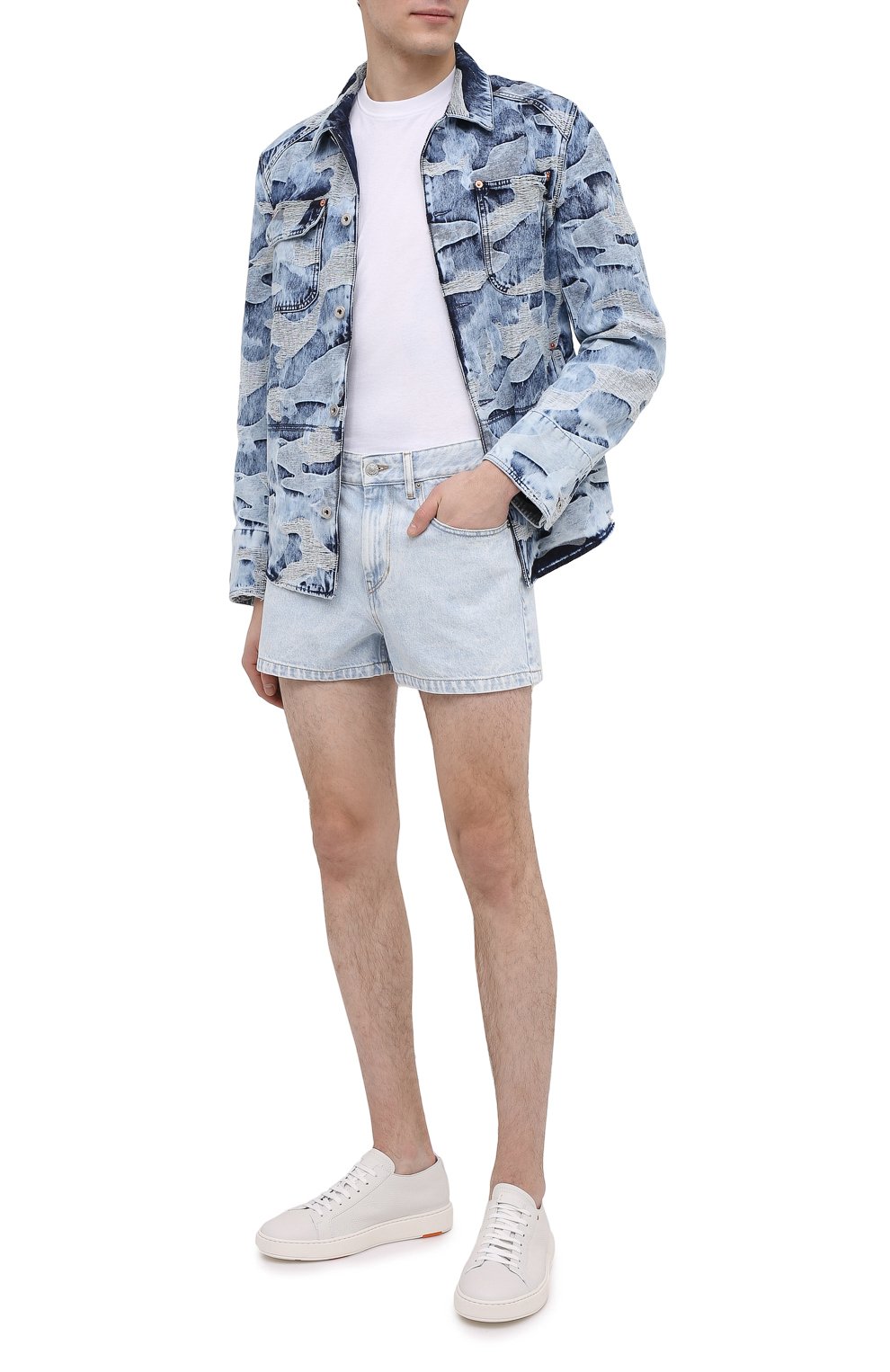 Джинсовые шорты ISABEL MARANT, арт. SH0339-21P017H/JACKEN, фото 2