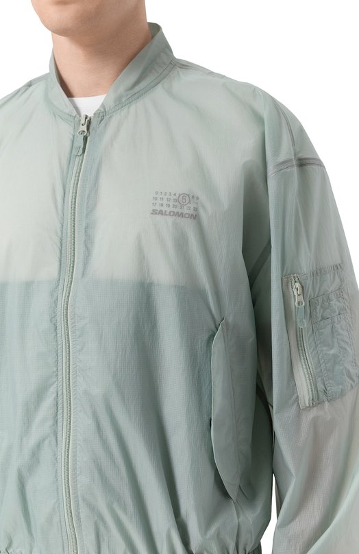 Бомбер MM6 Maison Margiela x Salomon MM6 SH0AM0056/M35418 Зелёный  SH0AM0056/M35418 Фото 5