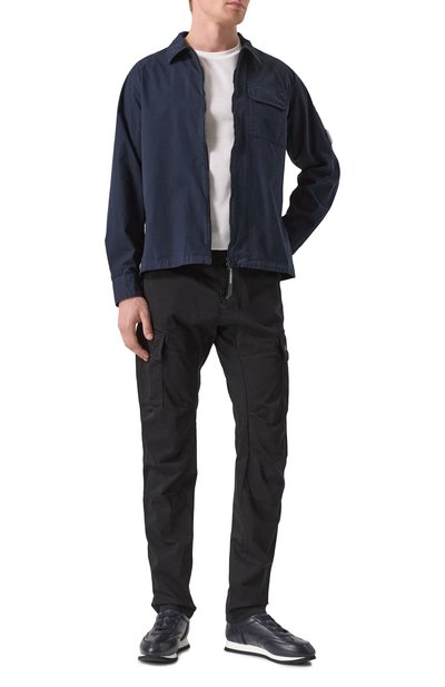 Хлопковая куртка-рубашка C.P. COMPANY, арт. 18CM0S124A110143G, фото 2