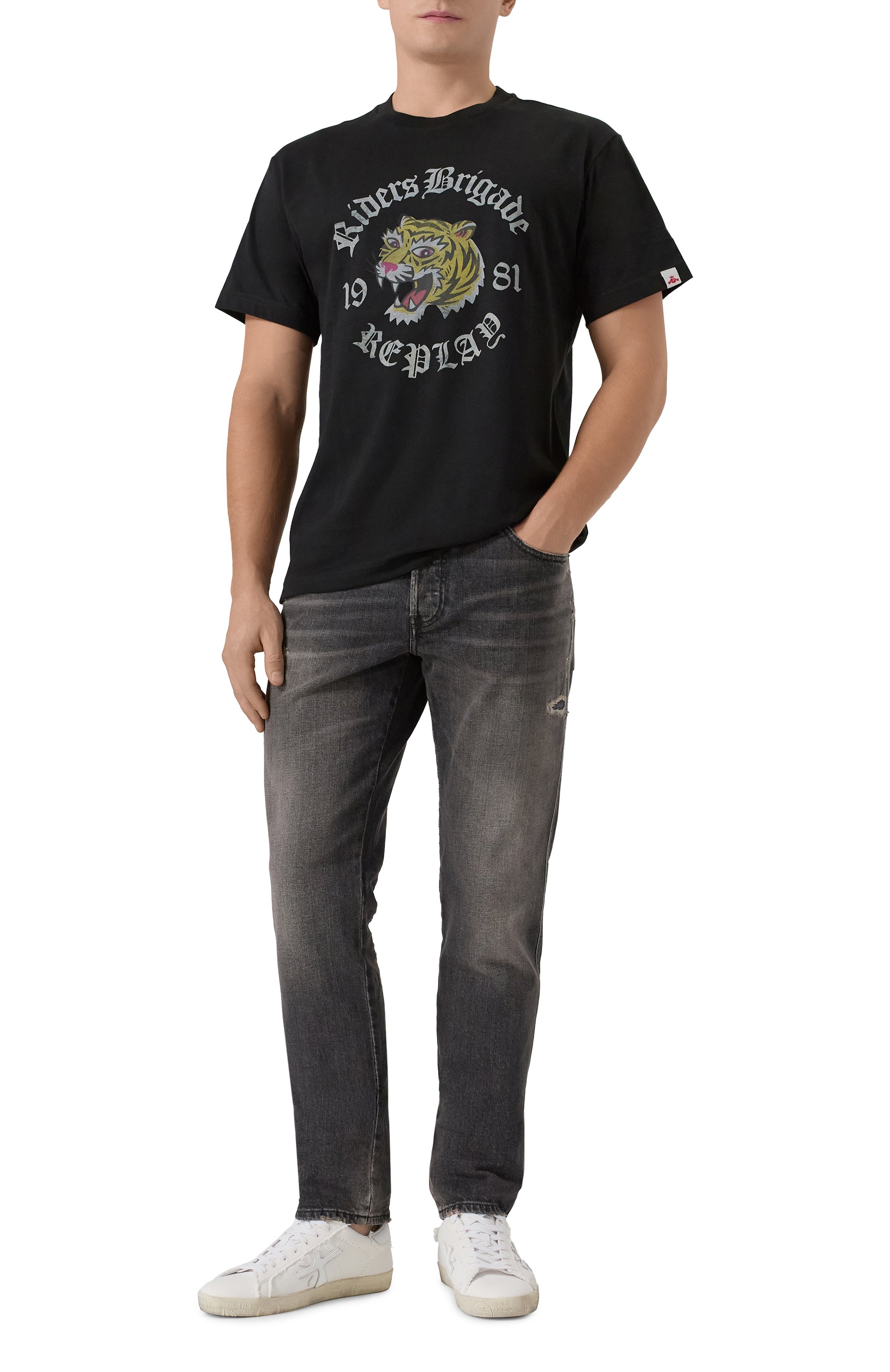 Хлопковая футболка REPLAY, арт. M3222 .000.2660, фото 2