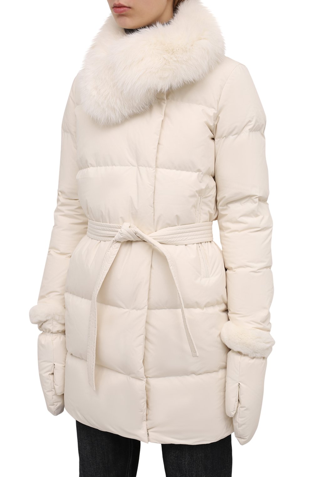 Пуховик с варежками YVES SALOMON, арт. 21WYM01890D0XW, фото 3