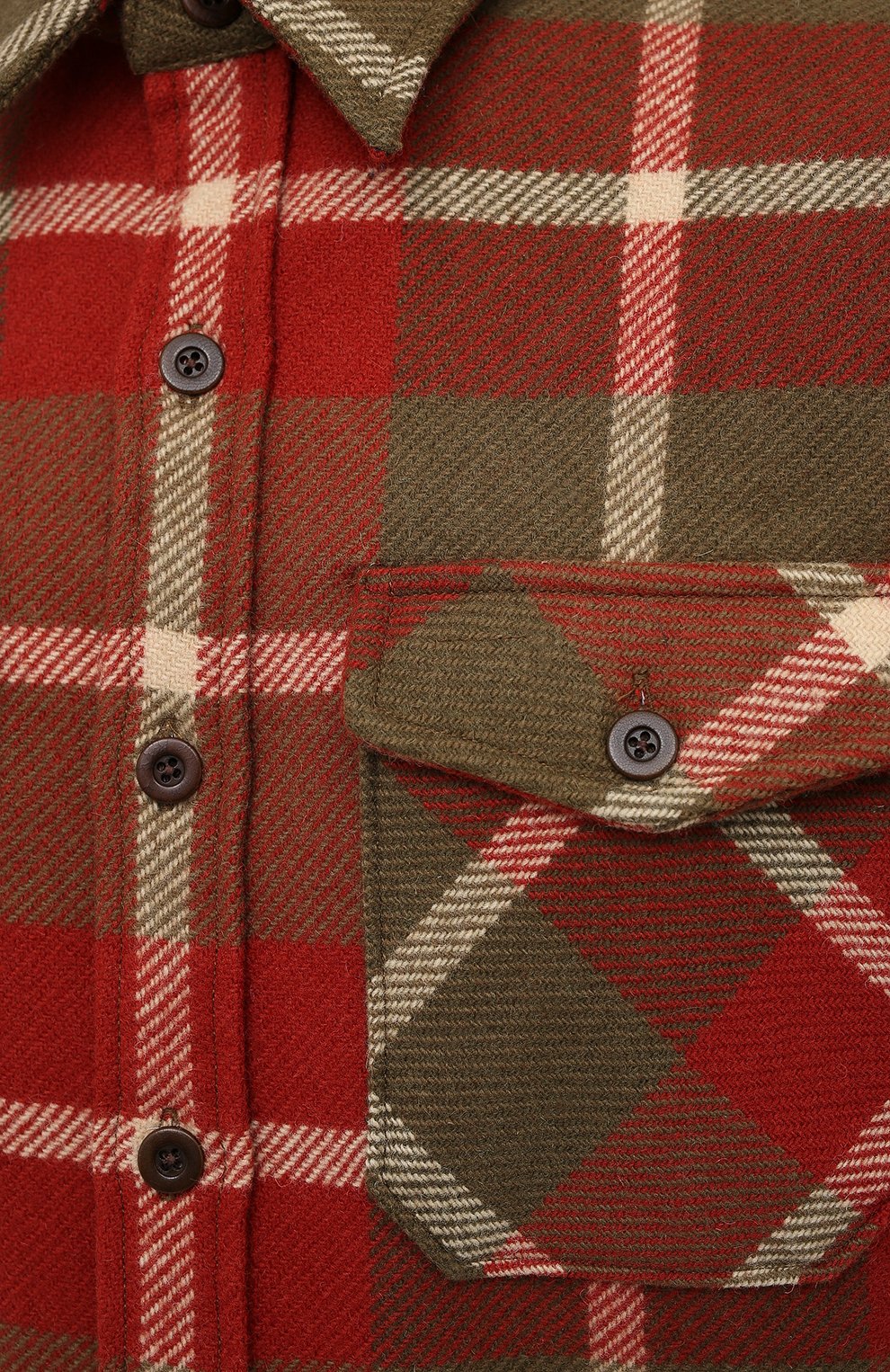 Шерстяная рубашка RRL, арт. 782799942, фото 5