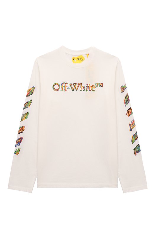 Хлопковый лонгслив Off-White