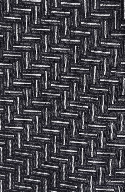 Галстук из шелка и хлопка CANALI, арт. 18/HJ03876, фото 4