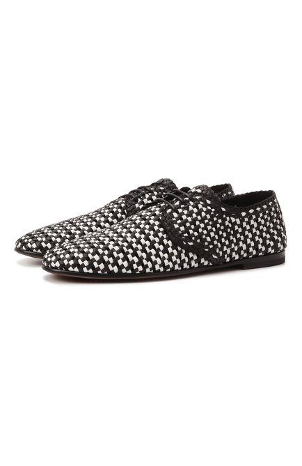 Мужские кожаные дерби DOLCE & GABBANA, арт. A10872/A9M51