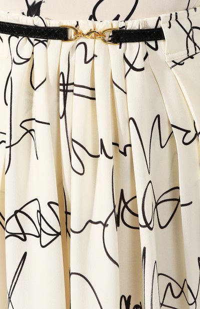 Юбка VICTORIA BECKHAM кремового цвета по цене 126000 руб., арт. 1220WSK001067B, фото 5 Юбка VICTORIA BECKHAM, арт. 1220WSK001067B, фото 5