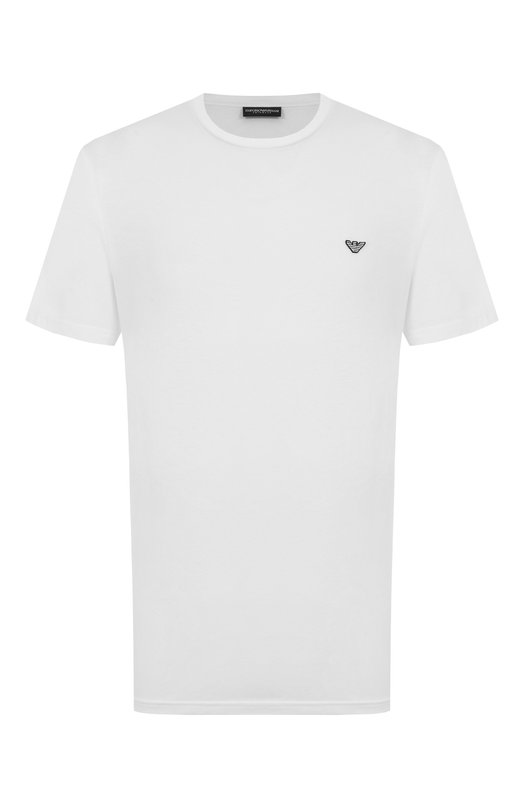 Хлопковая футболка Emporio Armani EM000574/AF12331 Белый EM000574/AF12331