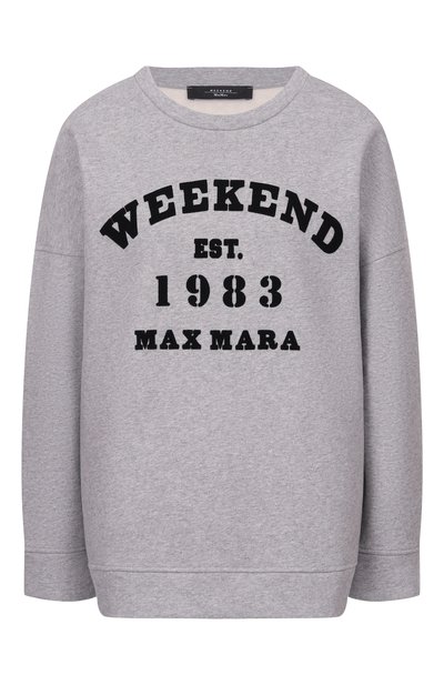 Женский хлопковый свитшот WEEKEND MAX MARA, арт. G0MM0S0