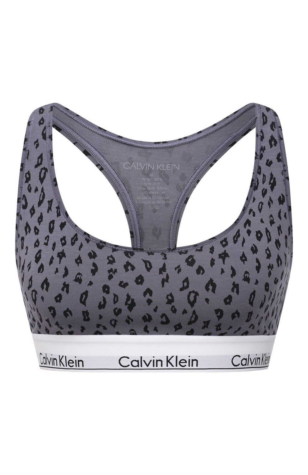 Бюстгальтер с логотипом бренда CALVIN KLEIN, арт. F3785E, фото 1