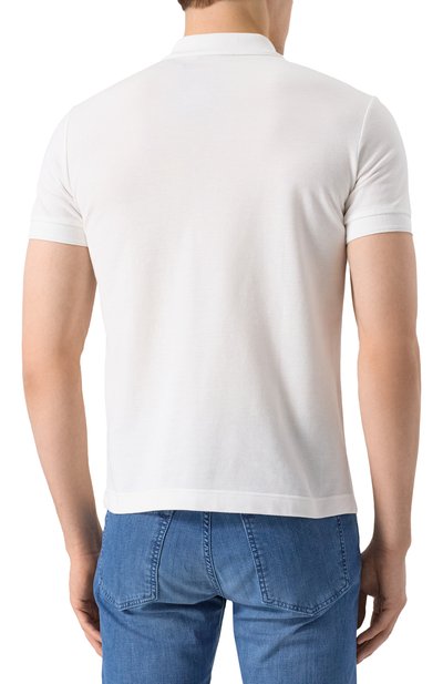 Хлопковое поло CORNELIANI, арт. 25G570-2525045, фото 4