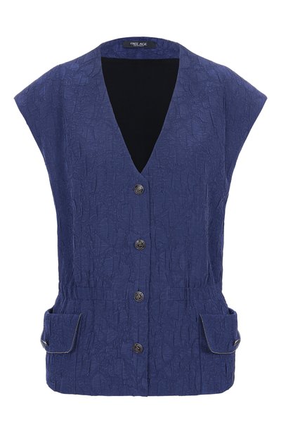 Женский жилет из вискозы и шелка FREEAGE, арт. WS25.JK107M.7060.499