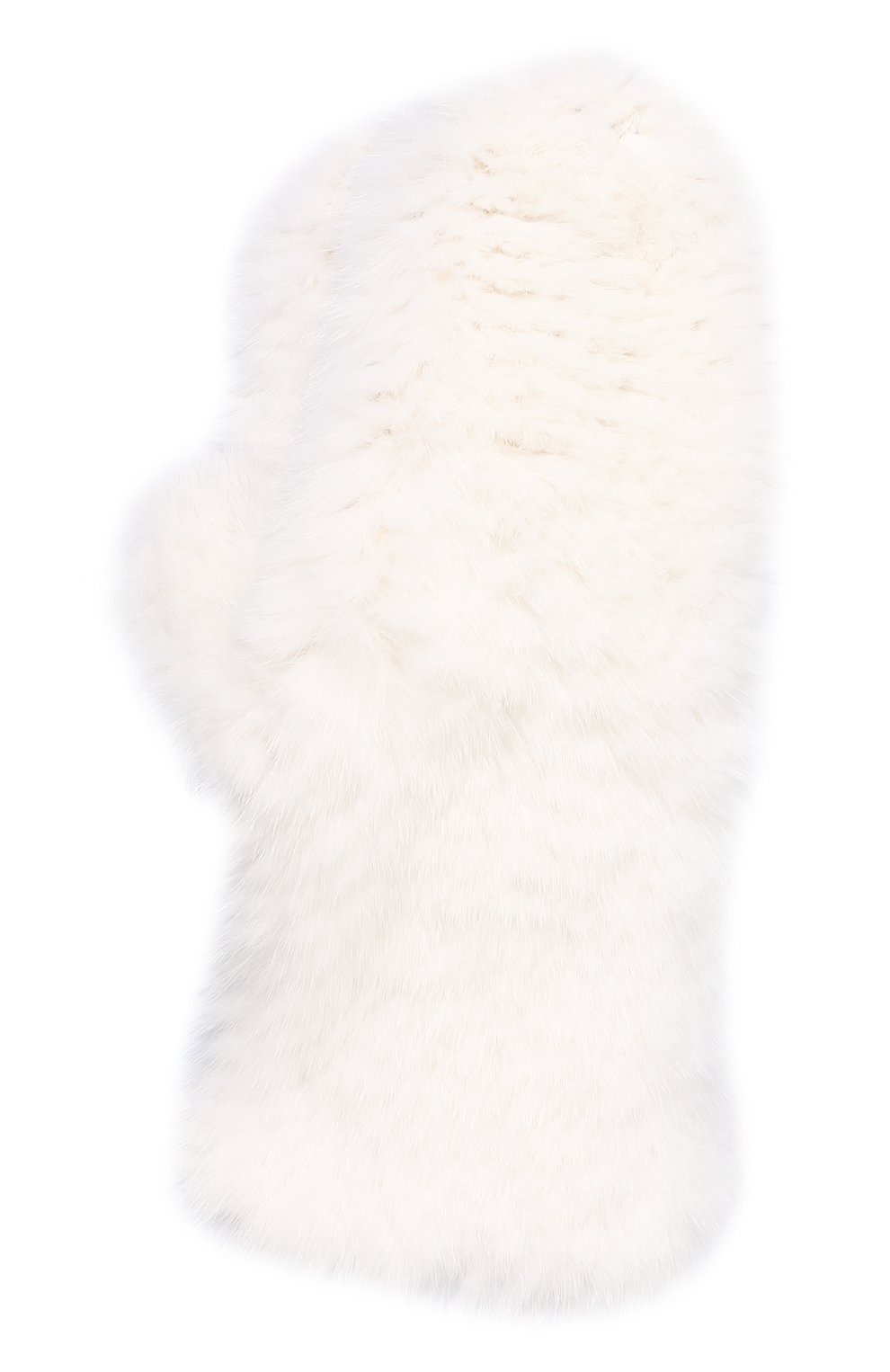 Меховые варежки из норки VICTORIA KUSENKOVA белого цвета по цене 85800 руб., арт. 601730001105, фото 1 Меховые варежки из норки VICTORIA KUSENKOVA, арт. 601730001105, фото 1