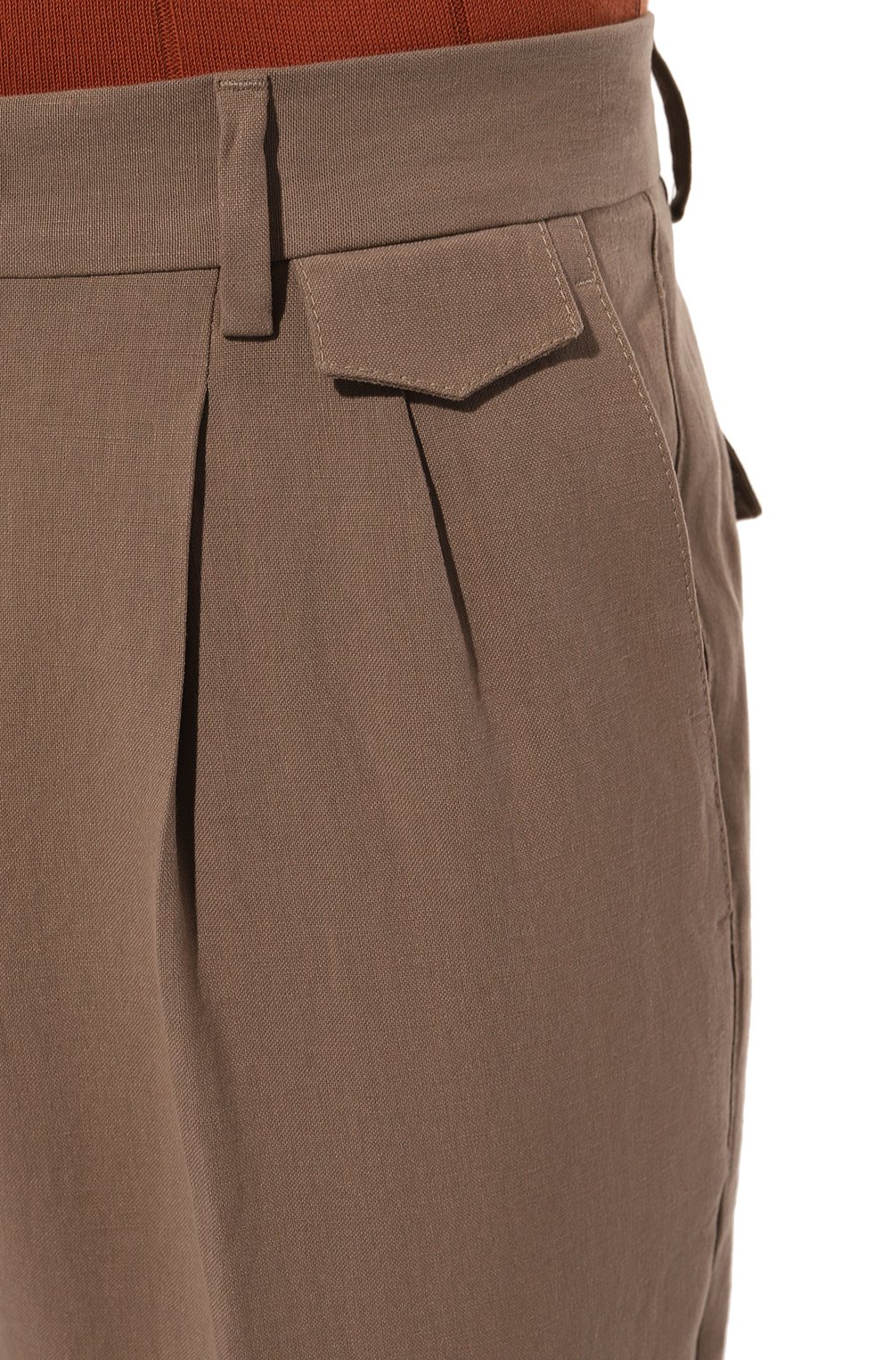 Льняные брюки BRUNELLO CUCINELLI, арт. MW431B2301, фото 5