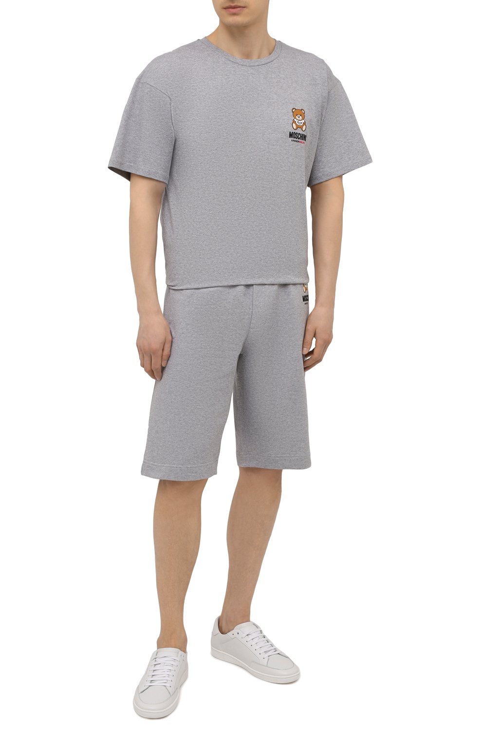 Хлопковая футболка MOSCHINO, арт. A1923/8125, фото 2
